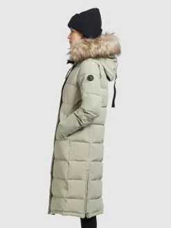 Khujo Wintermäntel Mantel LOLL Frauen Pastellgrün -Khujo Verkaufsshop ae782dde237da33d5e32b2b9a034780b