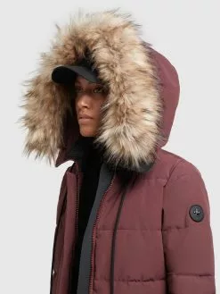 Khujo Wintermäntel Mantel Cloren Frauen Dunkelrot -Khujo Verkaufsshop af4988d6accada96e3cc86b87247d78b