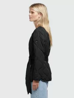 Khujo Übergangsjacken Übergangsjacke Yuna Frauen Schwarz -Khujo Verkaufsshop b20f29cd4790b7e01c81cd297354bd2d