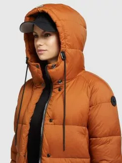 Khujo Winterjacken Jacke Franee Frauen Dunkelorange -Khujo Verkaufsshop b273a91543e505a7b5e4c2bceb52c625