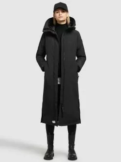 Khujo Wintermäntel Mantel ABELLA Frauen Schwarz -Khujo Verkaufsshop b302c6f2b9c6960db1f14cd4d669e6ec