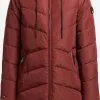 Khujo Wintermäntel Mantel Huba Frauen Karminrot -Khujo Verkaufsshop b48830a8244a98b2eca1bcf2b6be5dba
