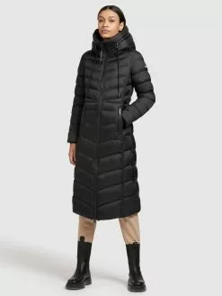 Khujo Wintermäntel Mantel Ingram2 Frauen Schwarz -Khujo Verkaufsshop b4909494cbc61ea8b6ca3d758fb8dcf3