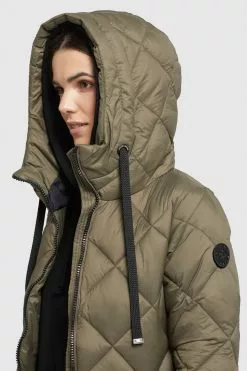 Khujo Wintermäntel Mantel LENNJA Frauen Khaki -Khujo Verkaufsshop b6cc14be11866a38d83ea14dddabfa08