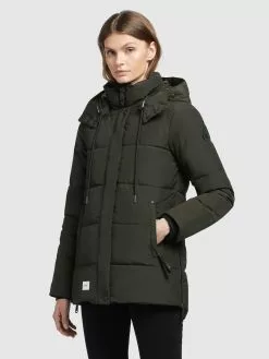 Khujo Winterjacken Jacke Eunice Frauen Oliv -Khujo Verkaufsshop b7f58cbc90416ad4e6e8917849126d51