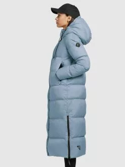 Khujo Wintermäntel Mantel Frauen Hellblau -Khujo Verkaufsshop b8167d90515dbdcf58ef7fa2e8d26f22