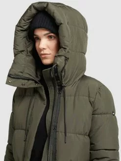 Khujo Winterjacken Jacke Leviani Frauen Dunkelgrün -Khujo Verkaufsshop baf97a47a82a45260687ef2098005fa4