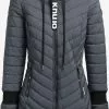 Khujo Wintermäntel Mantel Nita Frauen Anthrazit -Khujo Verkaufsshop bd5042cfaade3343b7b02b531c7a7a54