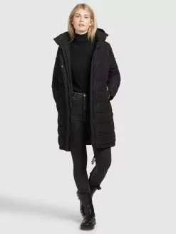 Khujo Wintermäntel Mantel Delinas Frauen Schwarz -Khujo Verkaufsshop bd63a3a487a4cb32169aa9ccfed08523