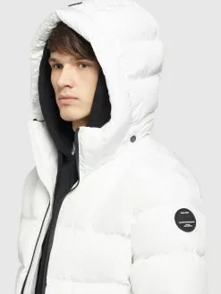 Khujo Winterjacken Jacke Sumo Männer Weiß -Khujo Verkaufsshop be386691011ff4be37cccfb42d26c7f4