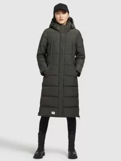 Khujo Wintermäntel Mantel Kleo Frauen Dunkelgrün -Khujo Verkaufsshop c25a3487b7a87d25ee5496621d8f3bc3