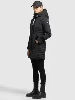 Khujo Winterjacken Mantel Jerry Frauen Schwarz -Khujo Verkaufsshop c9ba8797304def7ba0fb59a9074074d8