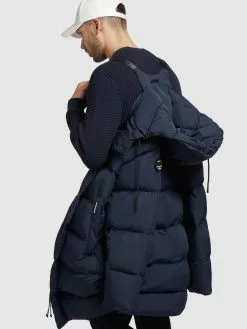 Khujo Outdoorjacken Mantel Rafi Männer Nachtblau -Khujo Verkaufsshop ca034c96528aa8359ef50e6e31ea1d47