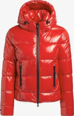 Khujo Winterjacken Winterjacke Fala Frauen Rot