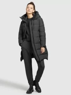 Khujo Wintermäntel Mantel Youma Frauen Schwarz -Khujo Verkaufsshop ce14223c321ce8842173f93d1b14b0e8