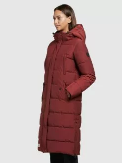 Khujo Wintermäntel Mantel Kleo Frauen Rot -Khujo Verkaufsshop d0415a086fd2ad5638672077adc80ba4
