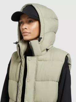 Khujo Westen Weste Magneta Frauen Pastellgrün -Khujo Verkaufsshop d1cbf7d255a33a8553dc3349bce9f675