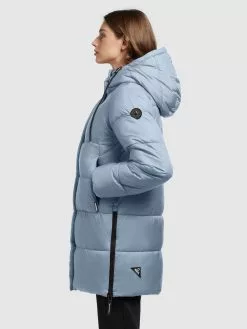 Khujo Winterjacken Jacke Franee Frauen Hellblau -Khujo Verkaufsshop d412d79cf111833a4f4bfab0022985af