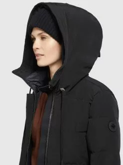 Khujo Wintermäntel Mantel Rugg Frauen Schwarz -Khujo Verkaufsshop d47e9a43887c568b17e8efe9a2b7fa0e