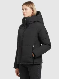 Khujo Winterjacken Jacke Isidora Frauen Schwarz -Khujo Verkaufsshop d579dabfb99e530bcfd9cabf266524ff