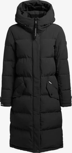 Khujo Wintermäntel Winterjacke Dakota Frauen Schwarz