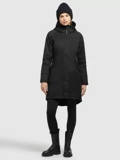 Khujo Jacken Parka Frauen Schwarz -Khujo Verkaufsshop d9a875b8ef3b77968d210ab6f16c1c44