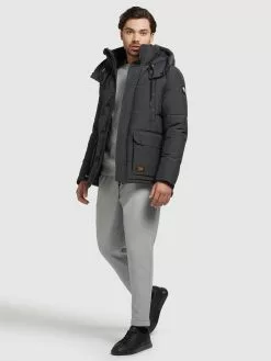 Khujo Winterjacken Winterjacke Primero Männer Dunkelgrau -Khujo Verkaufsshop d9d413cd9266b1a4a8a9a581918160fe