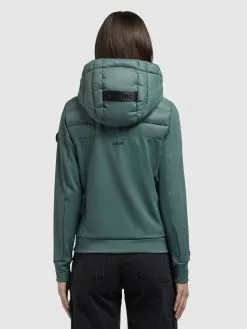 Khujo Outdoorjacken Funktionsjacke Ghita Frauen Dunkelgrün -Khujo Verkaufsshop dba83351a96948c85193d53f6dd3bcc4