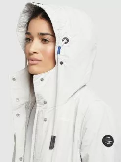 Khujo Übergangsjacken Parka ADDA Frauen Offwhite -Khujo Verkaufsshop dd3bee3161c99b389d32a34dec769935