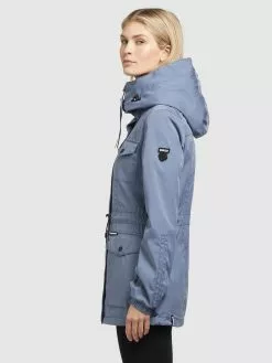 Khujo Parka Jacke ELST Frauen Blau -Khujo Verkaufsshop e0929637cd576a68cc3a81321bb233ce