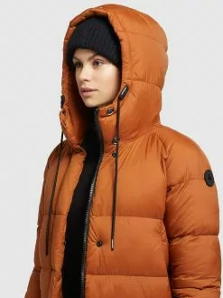 Khujo Wintermäntel Mantel LAMERA Frauen Orange -Khujo Verkaufsshop e35fc50eec97084127024fabc9688967