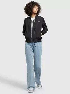 Khujo Übergangsjacken Jacke Stence2 Frauen Schwarz -Khujo Verkaufsshop e9ddbd10ae989571fe81397d3ffc1b70