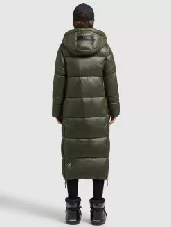 Khujo Wintermäntel Mantel Melona Frauen Khaki -Khujo Verkaufsshop eb9cf442e584a60d3818331753ef604b