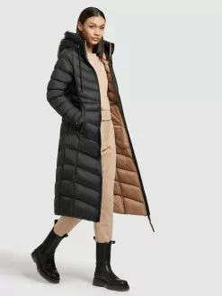 Khujo Wintermäntel Mantel Ingram2 Frauen Schwarz -Khujo Verkaufsshop ec785ee036f6b23d404aab42b17ec1c4