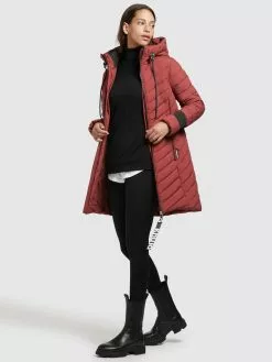 Khujo Wintermäntel Mantel Nita Frauen Dunkelrot -Khujo Verkaufsshop eeafc6b186772e6eac7243c370173c94