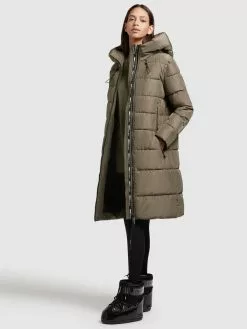 Khujo Wintermäntel Mantel Jilias 3 Frauen Khaki -Khujo Verkaufsshop ef60fba8ed4126aa68158bc071aad4e0