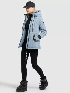 Khujo Übergangsjacken Jacke Tweety Frauen Rauchblau -Khujo Verkaufsshop f02b14b3fa30ad5444f53b67d8580da8