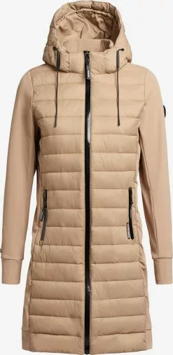 Khujo Wintermäntel Übergangsjacke RUTH MATT Frauen Beige