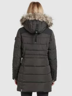 Khujo Wintermäntel Wintermantel Amaray Frauen Anthrazit -Khujo Verkaufsshop f952823a764d9b0178ffd62cd10b871b
