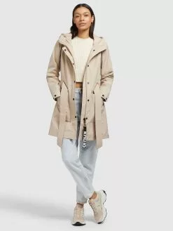 Khujo Übergangsjacken Mantel Lauren Frauen Khaki -Khujo Verkaufsshop fa0045e505aef46e7dc32e33319307f4