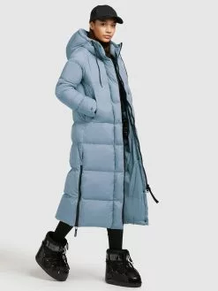 Khujo Wintermäntel Mantel Frauen Hellblau -Khujo Verkaufsshop fdfd0dae75918a9763921addc0d7cb22