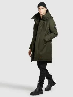 Khujo Wintermäntel Mantel Tuck Männer Oliv -Khujo Verkaufsshop fecbbcbea73139be555c0a168afff47e