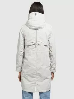 Khujo Übergangsjacken Parka ADDA Frauen Offwhite -Khujo Verkaufsshop ff1fe15d3643cc5f1f2eb9180d2d9fb5